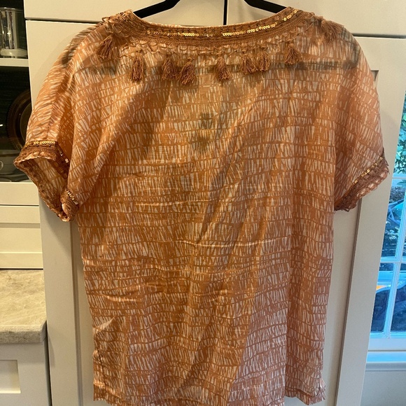Jcrew sequin/tassel top - Picture 2 of 4